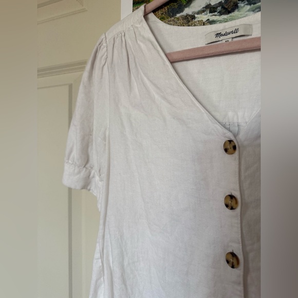 Madewell White Top - Picture 2 of 2